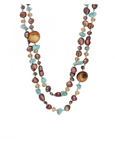 COLLIER SUMMER CHOCOLATE les ctes