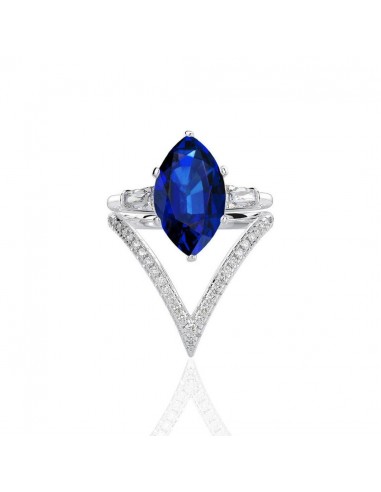 BAGUE BLUE WAVE pas cher 