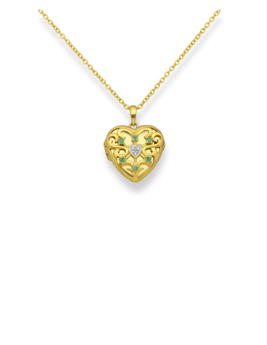 COLLIER COEUR EN OR de la marque