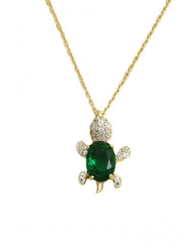 COLLIER TORTUE VERTE votre