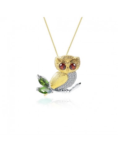 COLLIER-BROCHE HIBOU OTUS pas cher chine