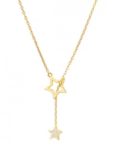 COLLIER LARIAT DOUBLE ÉTOILE JUSQU'A -70%! 