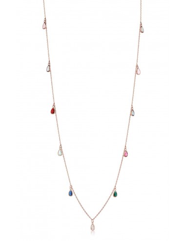 COLLIER  SAUTOIR GOUTTES COLORÉES de la marque