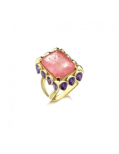 BAGUE ÉDITH ROSE/VIOLET Toutes les collections ici