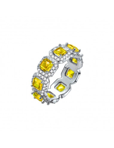 BAGUE  BAGUETTE JAUNE Livraison rapide