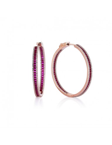 BOUCLES D'OREILLES COLOUR HOOPS BIG commande en ligne