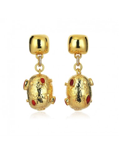 BOUCLES D'OREILLES ATHENA CORAIL l'achat 