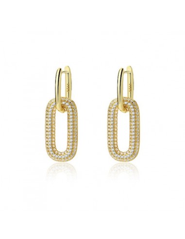 BOUCLES D'OREILLES OVALE BRILLANT en ligne des produits 