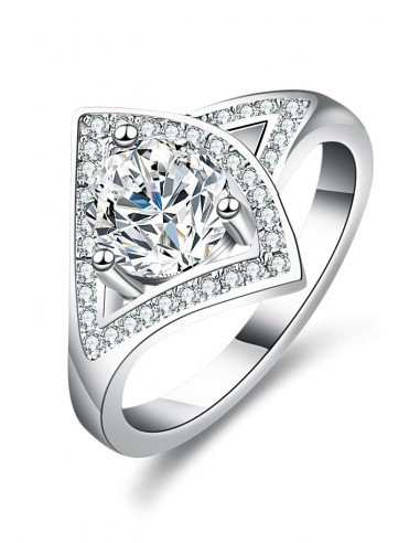 BAGUE  MOISSANITE ÉVENTAIL votre