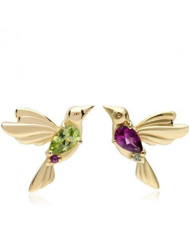 BOUCLES D'OREILLES COLIBRI la chaussure