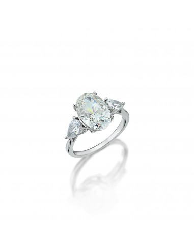 BAGUE  MOISSANITE CLAIR DE LUNE OVALE acheter en ligne