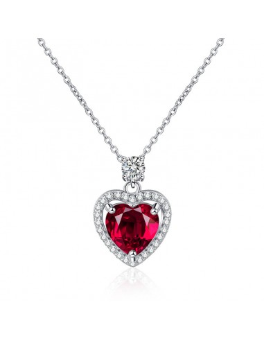 COLLIER AMOUR ROUGE pas cher chine