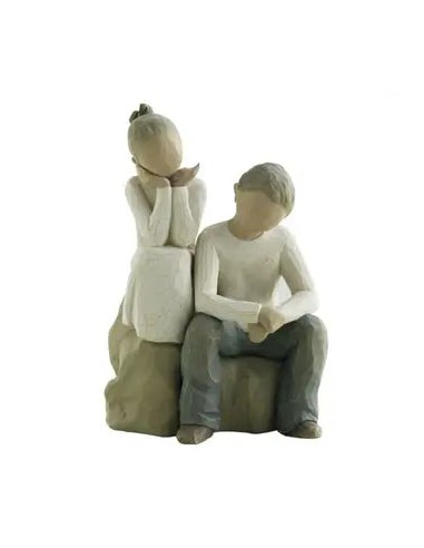 Figurine Willow Tree - BROTHER & SISTER Faites des économies