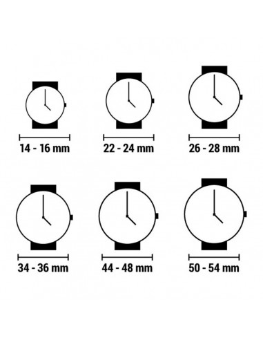 Montre Unisexe Paul Hewitt ph-sa-r-st-w-25s (Ø 39 mm) des créatures d'habitude