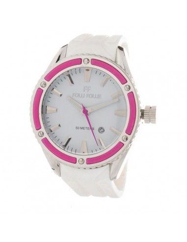 Montre Femme Folli Follie WF0T027ZDP_WHITE (Ø 45 mm) Comparez plus de prix